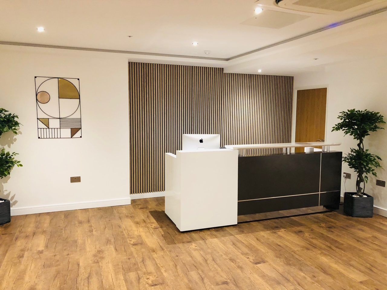 Reception area
