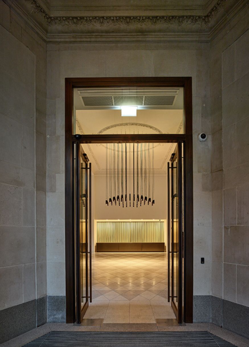 View through to the main reception